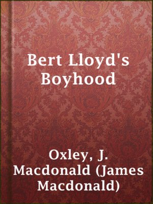 cover image of Bert Lloyd's Boyhood